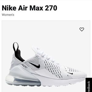 ISO Nike air max 270 white